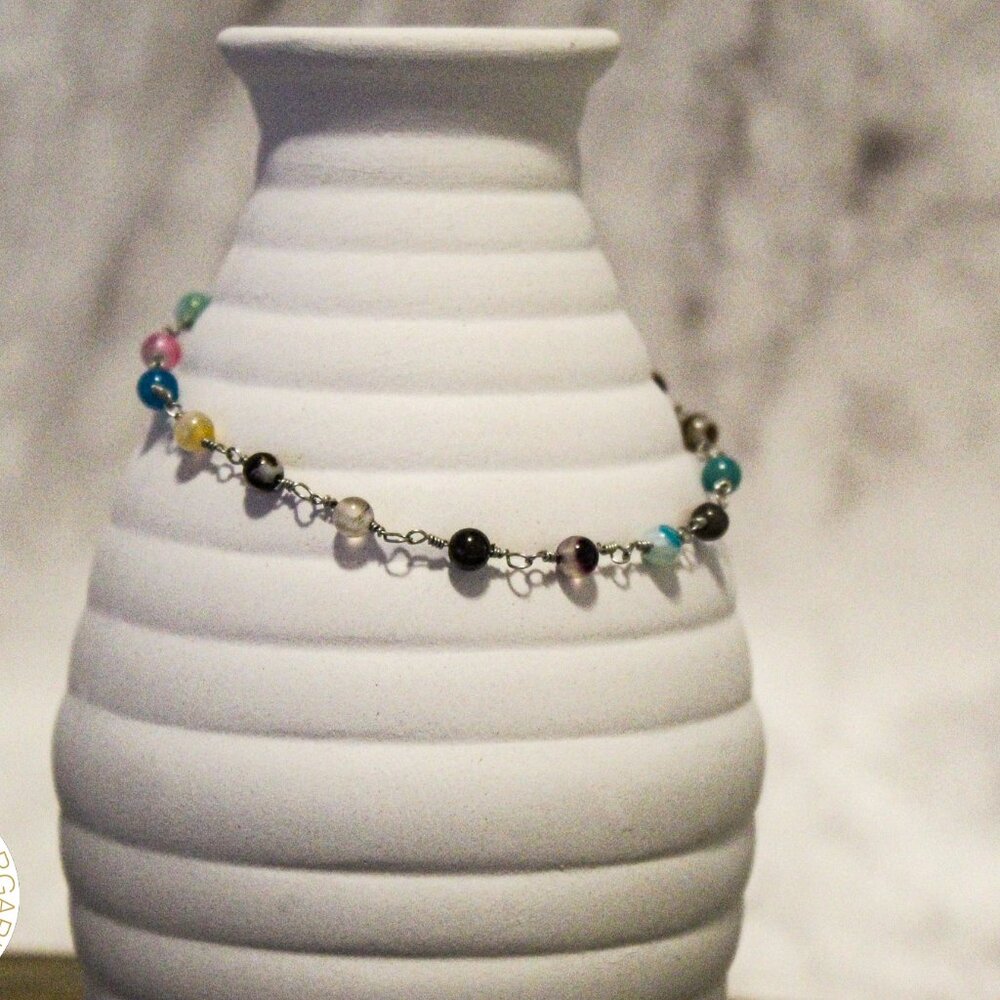 Multicolor Beaded Bracelet - Picture 5 of 5
